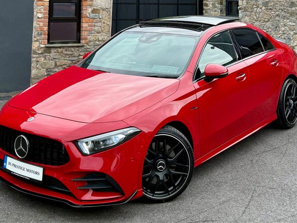 Mercedes-Benz A-Class Saloon, Petrol, 2019, Red