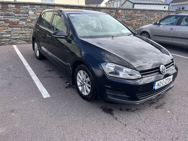 Volkswagen Golf Hatchback, Diesel, 2014, Black