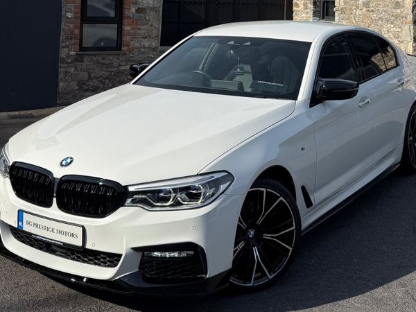 BMW 5-Series Saloon, Diesel, 2017, White