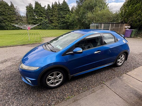 Honda Civic Hatchback, Petrol, 2008, Blue