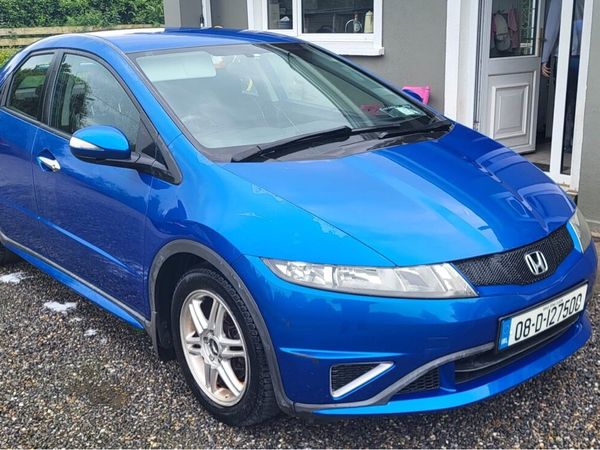 Honda Civic Hatchback, Petrol, 2008, Blue