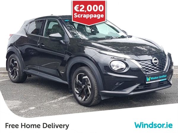 Nissan Juke SUV, Petrol Hybrid, 2023, Black