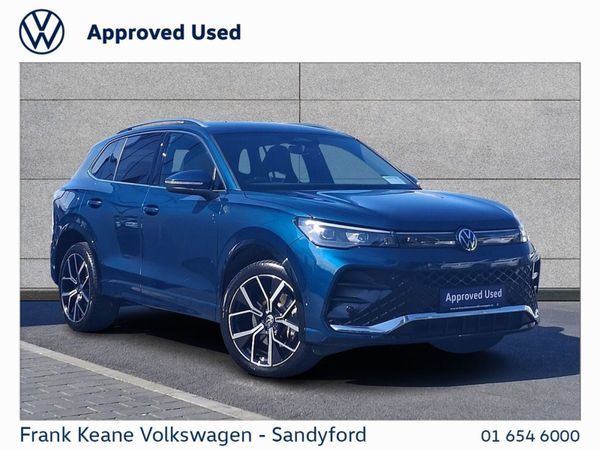 Volkswagen Tiguan SUV, Petrol Hybrid, 2024, Blue