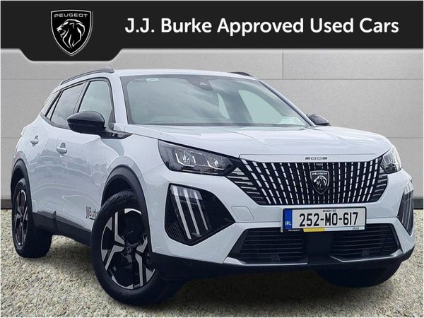 Peugeot 2008 SUV, Electric, 2025, White