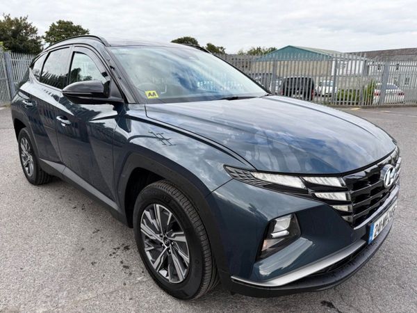 Hyundai Tucson SUV, Petrol Hybrid, 2024, Blue