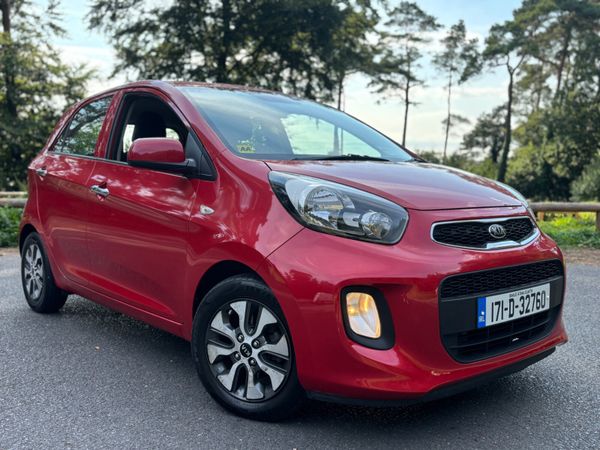 Kia Picanto Hatchback, Petrol, 2017, Red