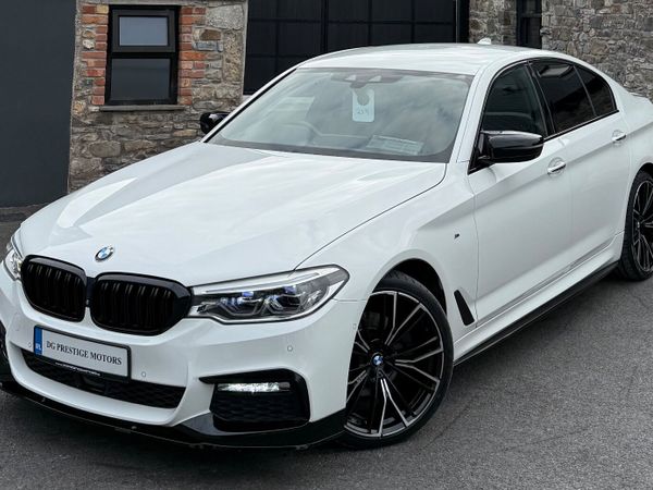 BMW 5-Series Saloon, Diesel, 2017, White