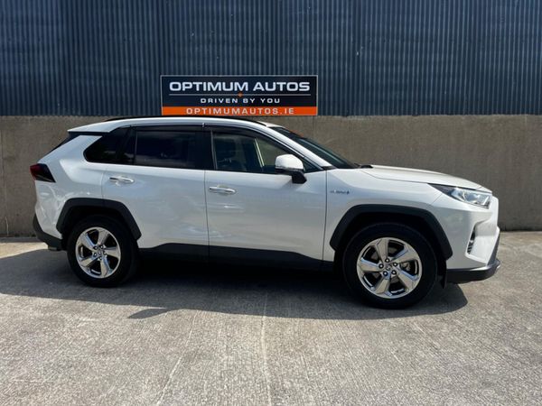 Toyota RAV4 SUV, Petrol Hybrid, 2020, White