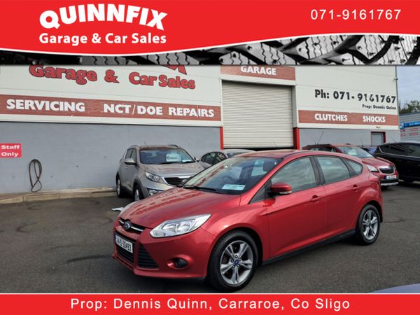 Ford Focus Hatchback, Diesel, 2014, Red