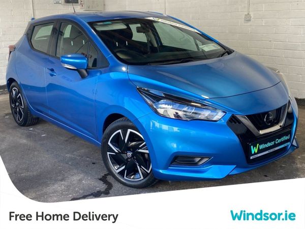 Nissan Micra Hatchback, Petrol, 2021, Blue