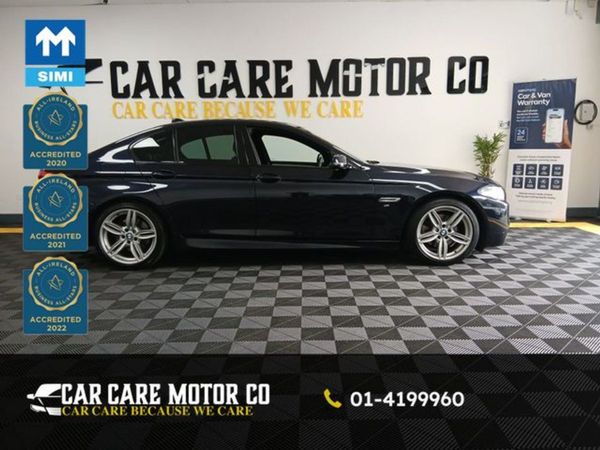 BMW 5-Series Saloon, Diesel, 2016, Black