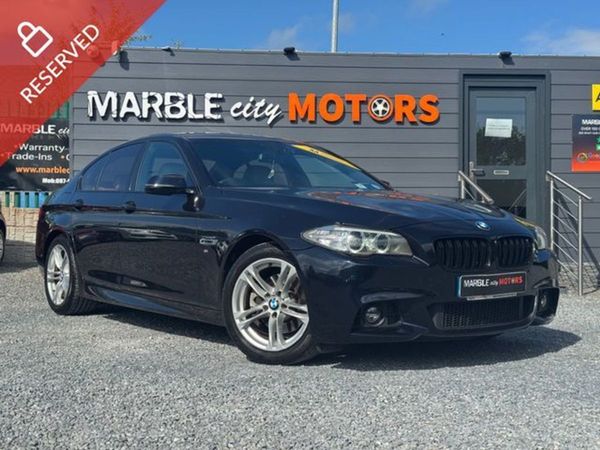 BMW 5-Series Saloon, Diesel, 2016, Black