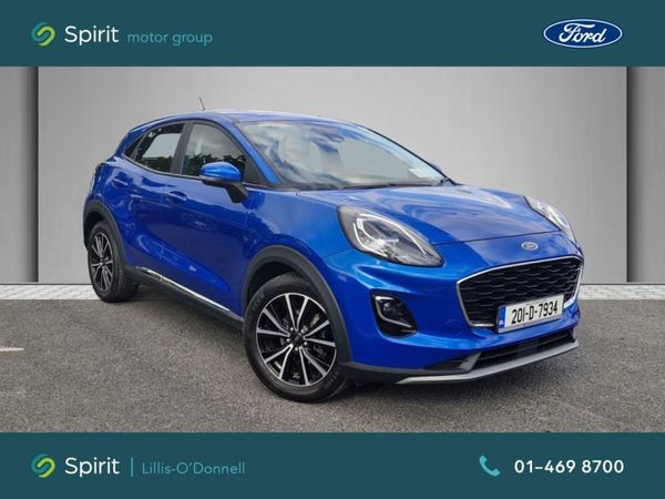 Ford Puma MPV, Petrol Hybrid, 2020, Blue