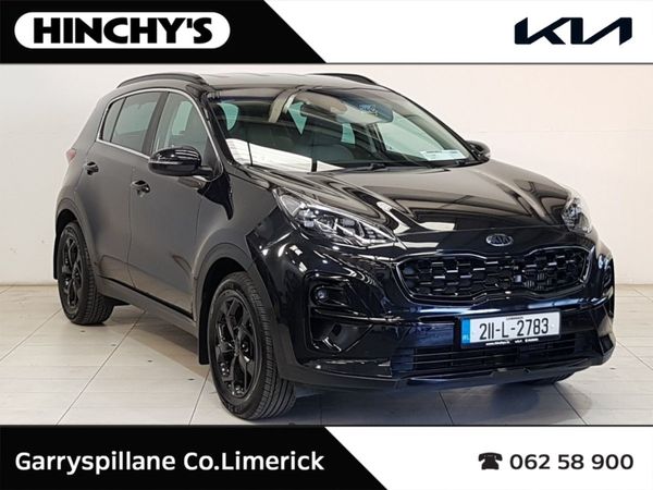 Kia Sportage SUV, Diesel Hybrid, 2021, Black