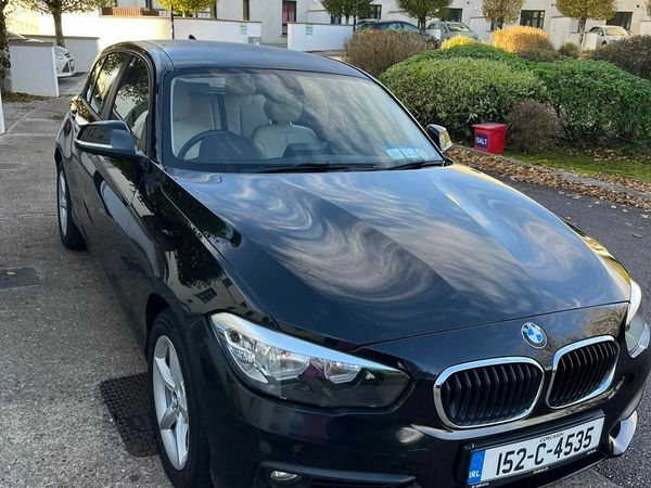 BMW 1-Series Hatchback, Diesel, 2015, Black