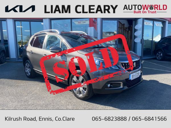 Peugeot 2008 Estate, Petrol, 2018, Grey