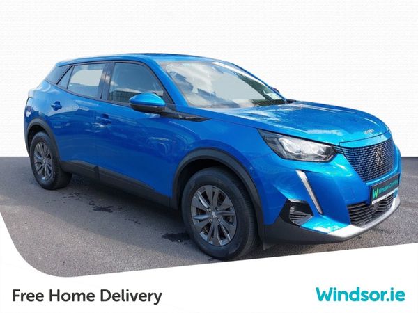 Peugeot 2008 SUV, Electric, 2021, Blue