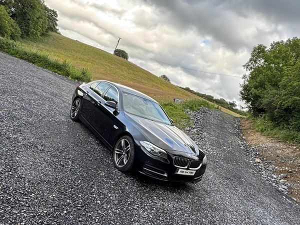 BMW 5-Series Saloon, Diesel, 2013, Black