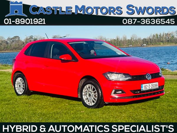 Volkswagen Polo Hatchback, Petrol, 2018, Red