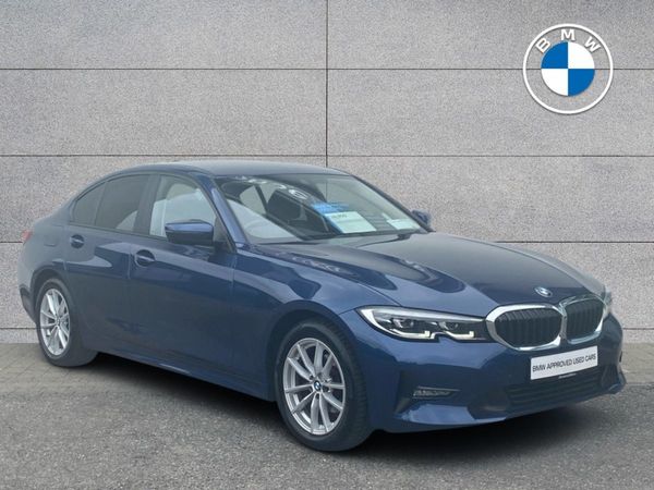 BMW 3-Series Saloon, Diesel Hybrid, 2022, Blue