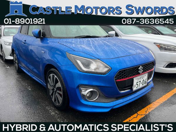 Suzuki Swift Hatchback, Petrol Hybrid, 2017, Blue