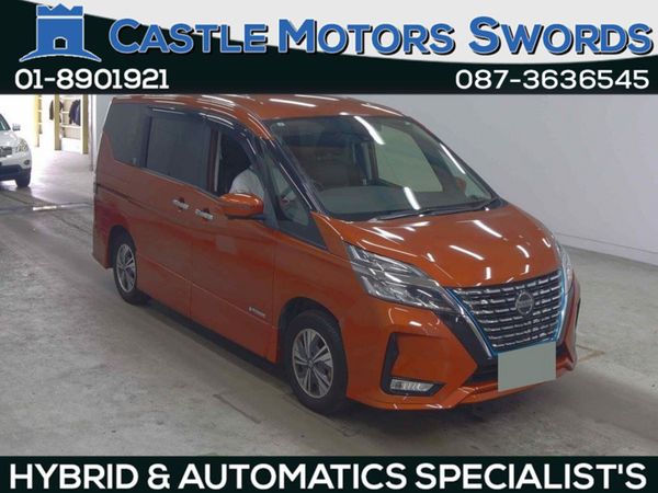 Nissan Serena MPV, Petrol Hybrid, 2019, Orange