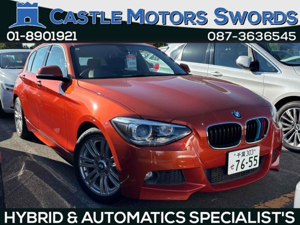 BMW 1-Series Hatchback, Petrol, 2015, Orange