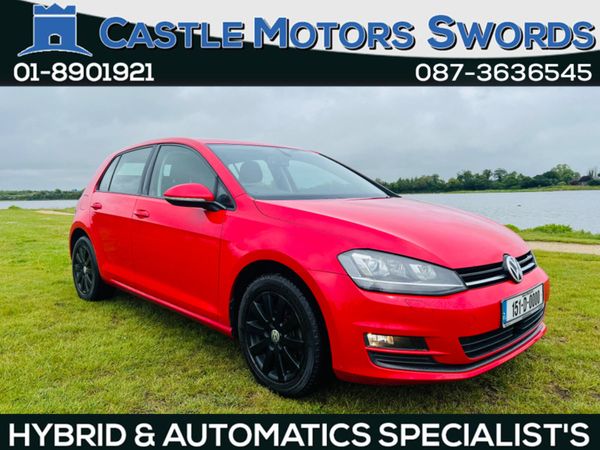 Volkswagen Golf Hatchback, Petrol, 2015, Red