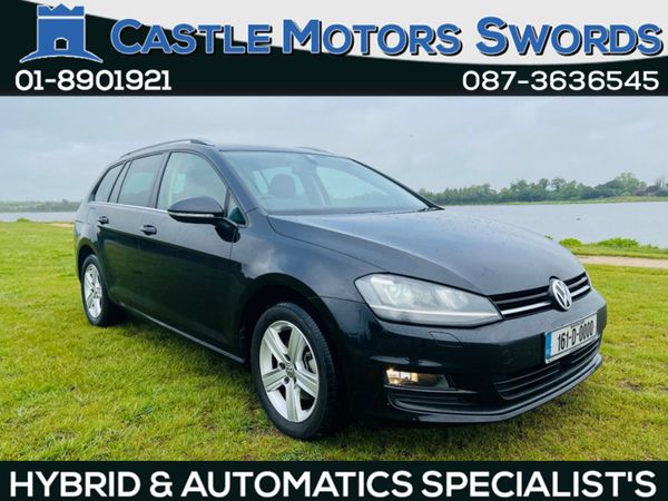 Volkswagen Golf Estate, Petrol, 2016, Black