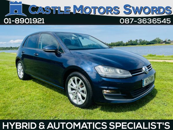 Volkswagen Golf Hatchback, Petrol, 2014, Blue