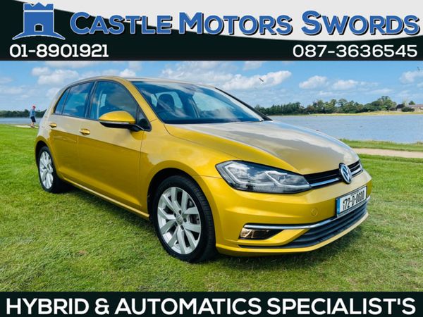 Volkswagen Golf Hatchback, Petrol, 2017, Yellow