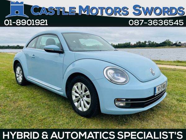 Volkswagen Beetle Hatchback, Petrol, 2014, Blue