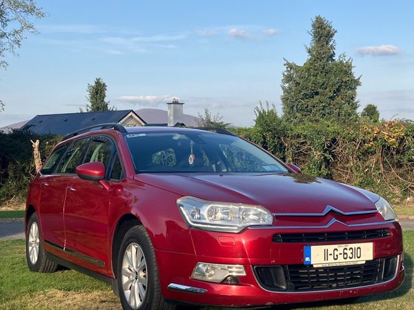Citroen C5 Estate, Diesel, 2011, Red