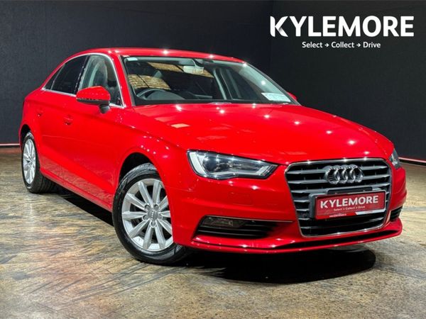 Audi A3 Saloon, Petrol, 2016, Red
