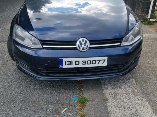 Volkswagen Golf Hatchback, Diesel, 2013, Blue
