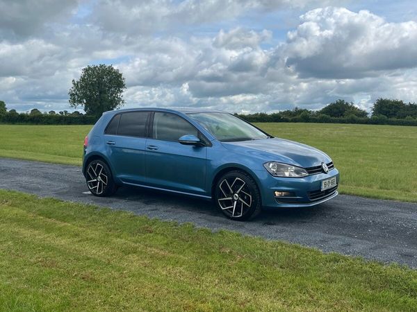 Volkswagen Golf Hatchback, Diesel, 2015, Blue