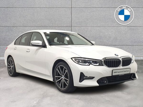 BMW 3-Series Saloon, Diesel Hybrid, 2021, White