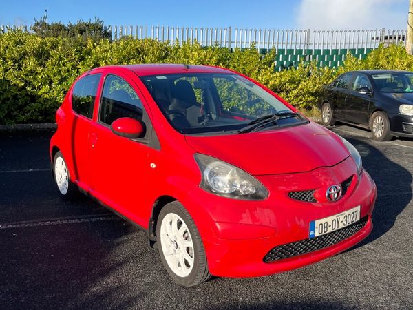 Toyota Aygo Hatchback, Petrol, 2008, Red