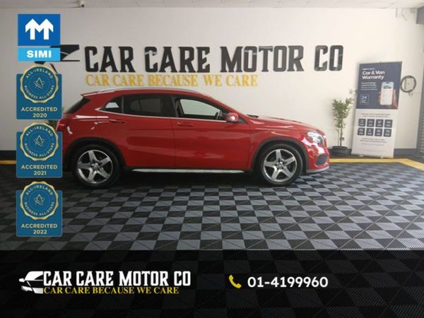 Mercedes-Benz GLA Estate, Petrol, 2015, Red