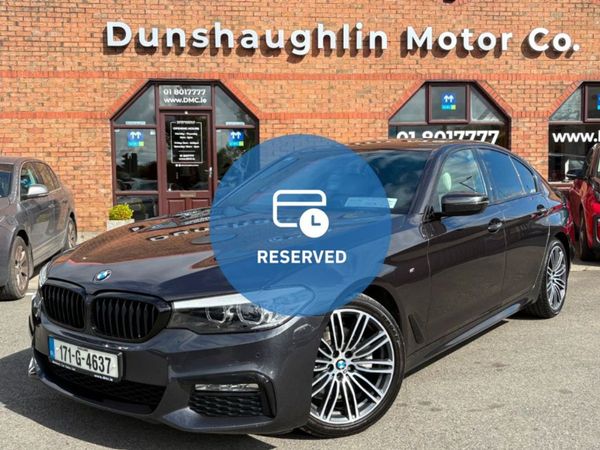 BMW 5-Series Saloon, Diesel, 2017, Grey