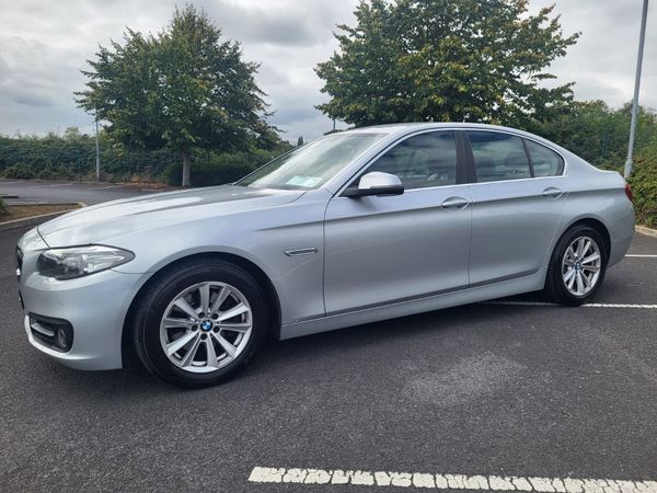 BMW 5-Series Saloon, Diesel, 2015, Silver