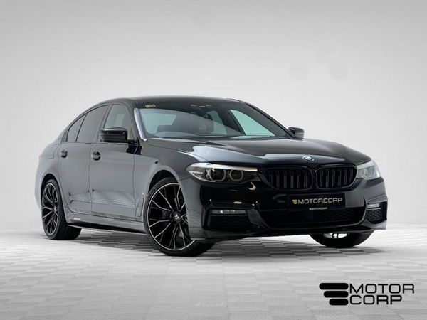 BMW 5-Series Saloon, Hybrid, 2019, Black