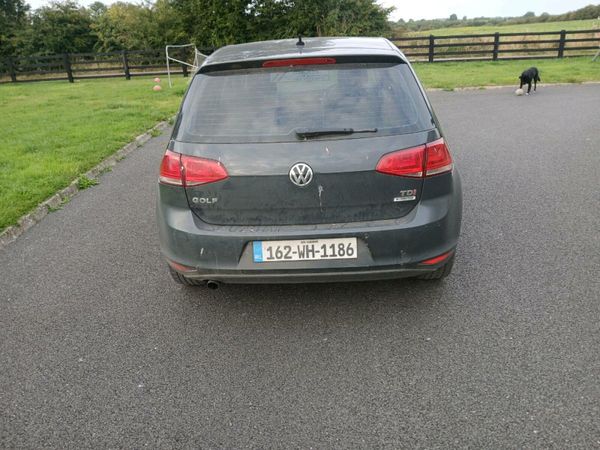Volkswagen Golf Hatchback, Diesel, 2016, Grey