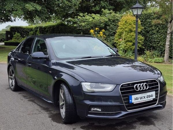 Audi A4 Saloon, Diesel, 2014, Blue