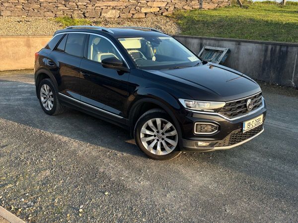 Volkswagen T-Roc SUV, Diesel, 2019, Black