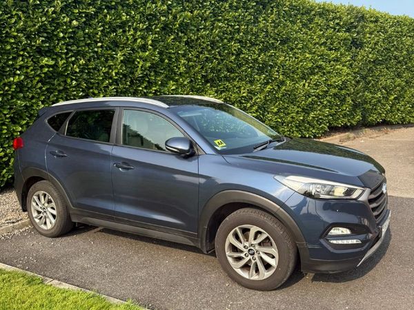Hyundai Tucson SUV, Diesel, 2017, Blue
