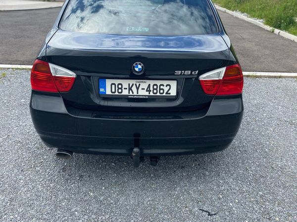 BMW 3-Series Saloon, Diesel, 2008, Black
