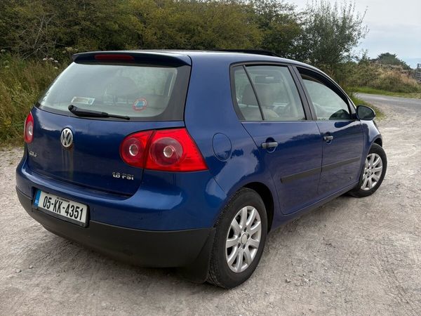 Volkswagen Golf Hatchback, Petrol, 2005, Blue
