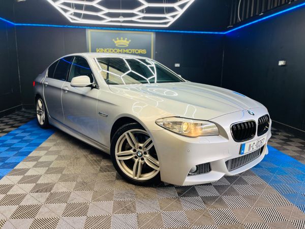 BMW 5-Series Saloon, Diesel, 2011, Silver