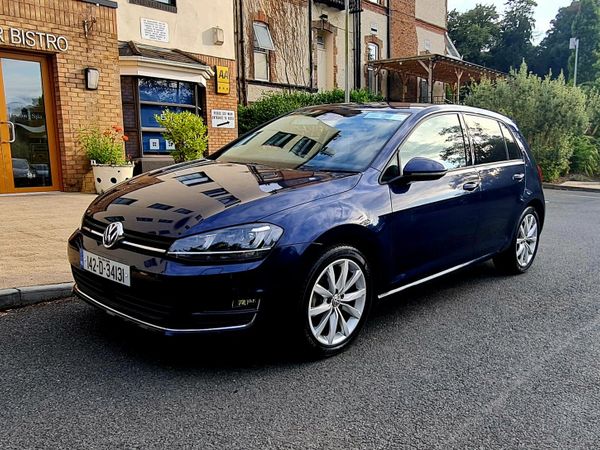 Volkswagen Golf Hatchback, Petrol, 2014, Blue